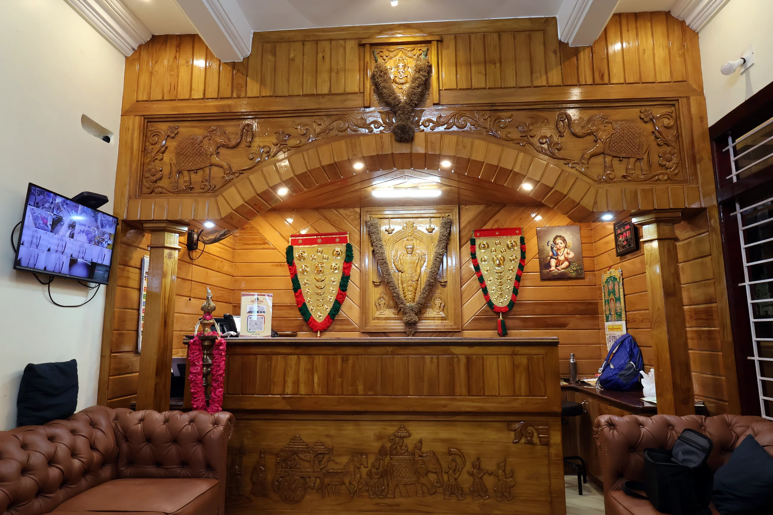 Hotel Reception Lobby