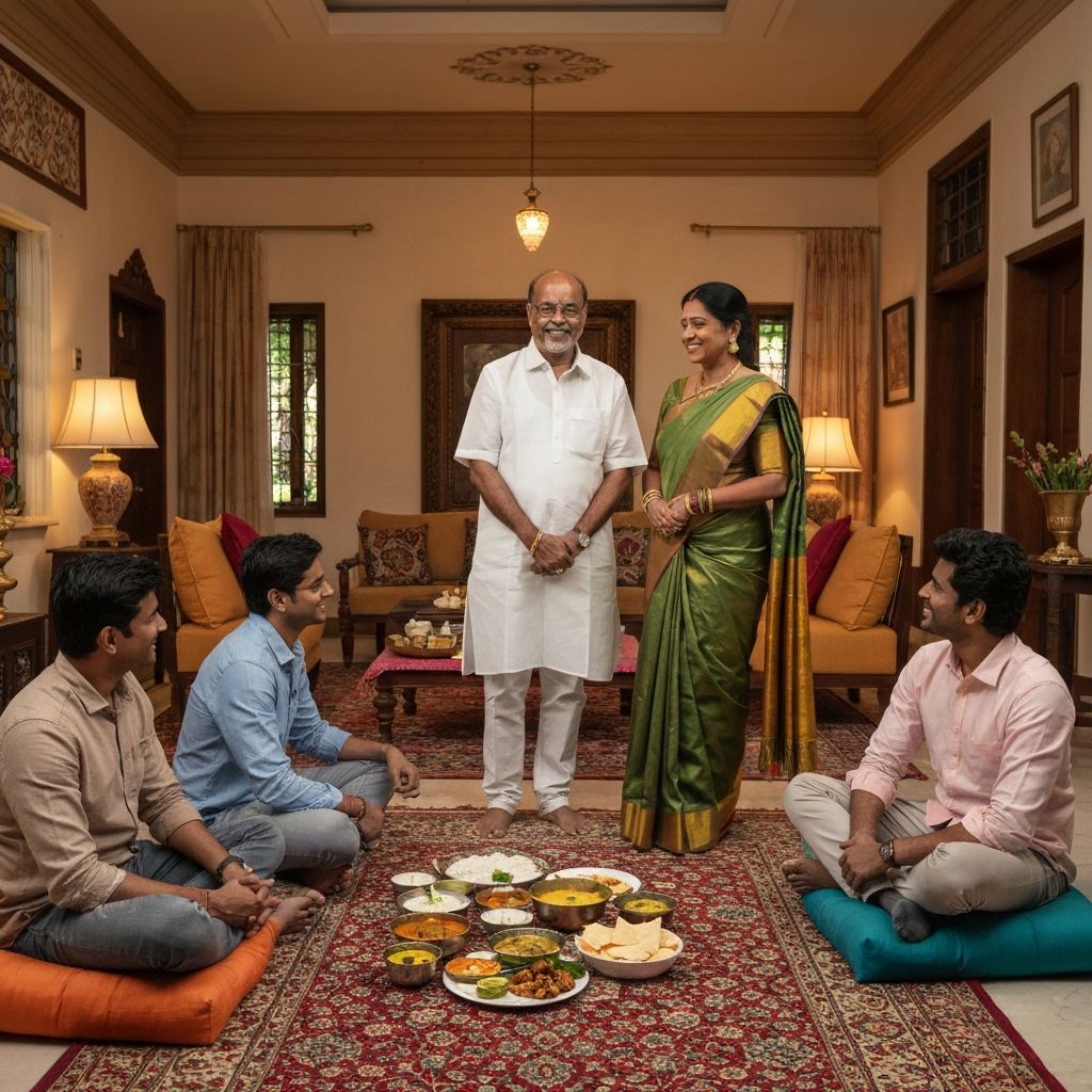 Traditional Tamil hospitality